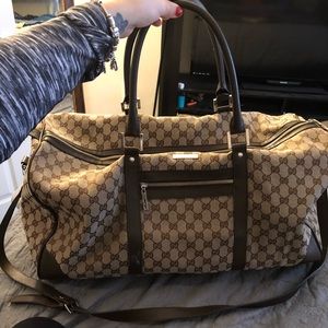Gucci large duffel bag